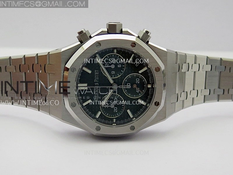Royal Oak Chrono 26240 SS V2 DDF 1:1 Best Edition Green Dial On SS Bracelet Super Clone DD4401