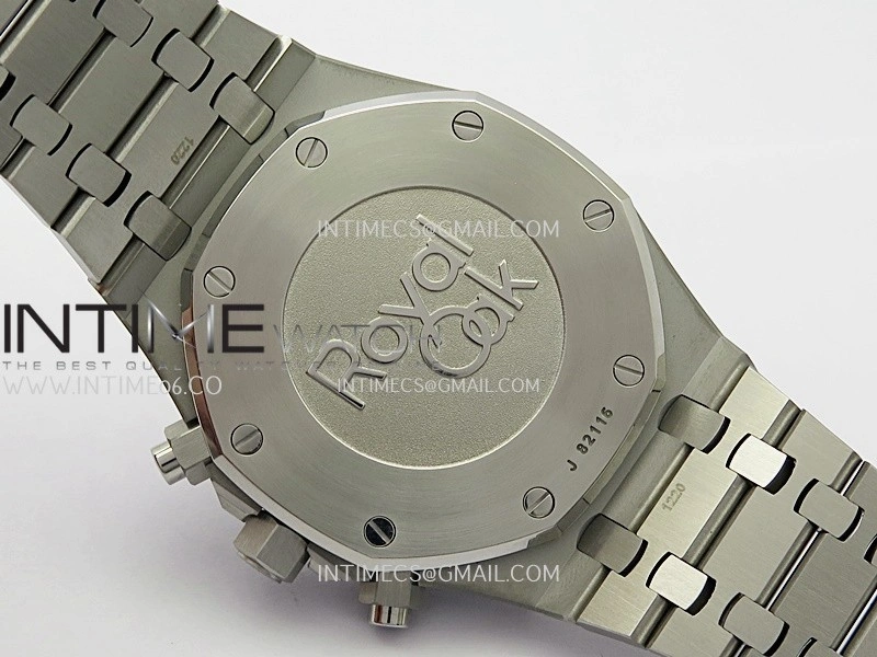Royal Oak Chrono 26331 SS APSF 1:1 Best Edition Black Dial Silver Subdial On SS Bracelet A2385