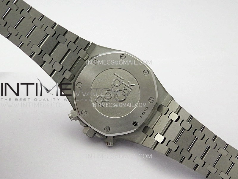 Royal Oak Chrono 26331 SS APSF 1:1 Best Edition Silver Dial Black Subdial On SS Bracelet A2385