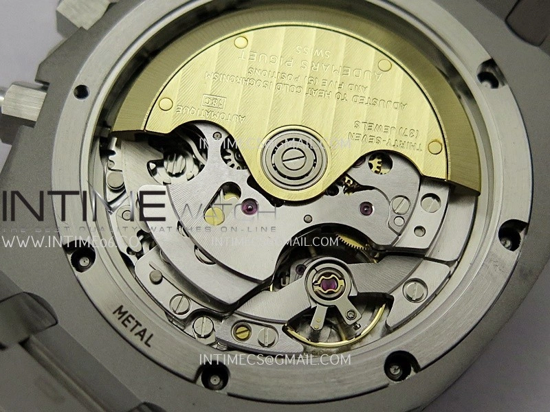 Royal Oak Chrono 26331 SS APSF 1:1 Best Edition Silver Dial Black Subdial On SS Bracelet A2385