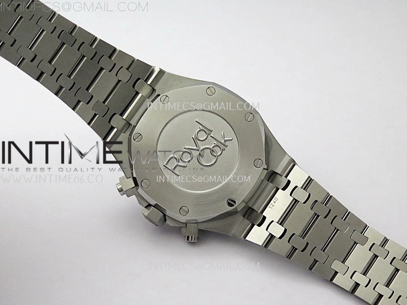 Royal Oak Chrono 26331ST SS IPF 1:1 Best Edition Gray Dial Silver Subdial on SS Bracelet A7750