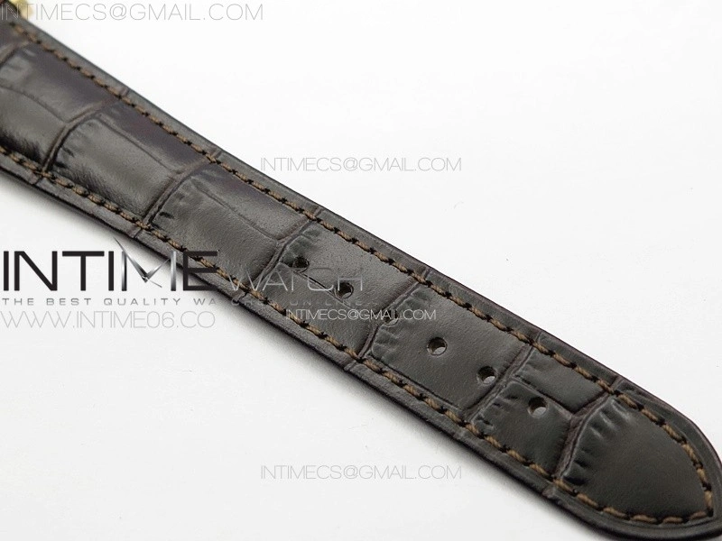 Annual Calendar Moonphase 5396 RG PPF 1:1 Best Edition Champagne Dial on Brown Leather Strap PPF324