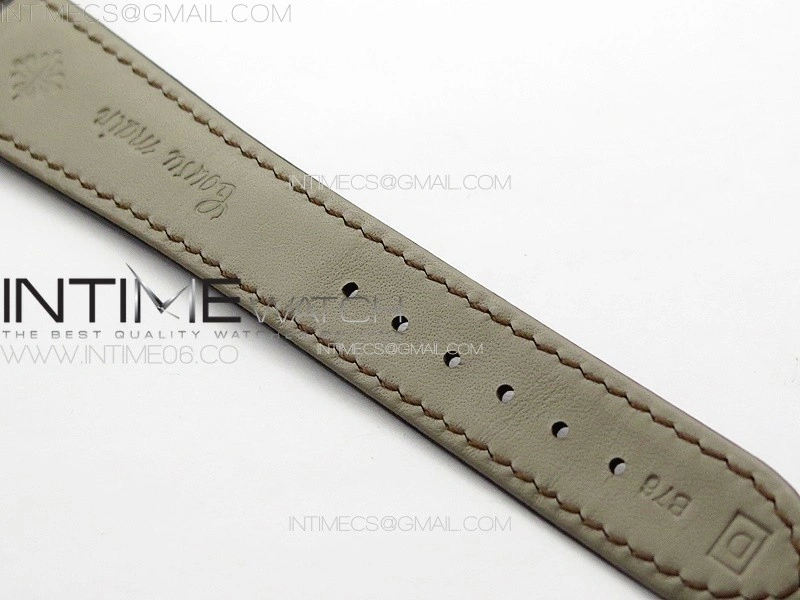 Annual Calendar Moonphase 5396 RG PPF 1:1 Best Edition Champagne Dial on Brown Leather Strap PPF324