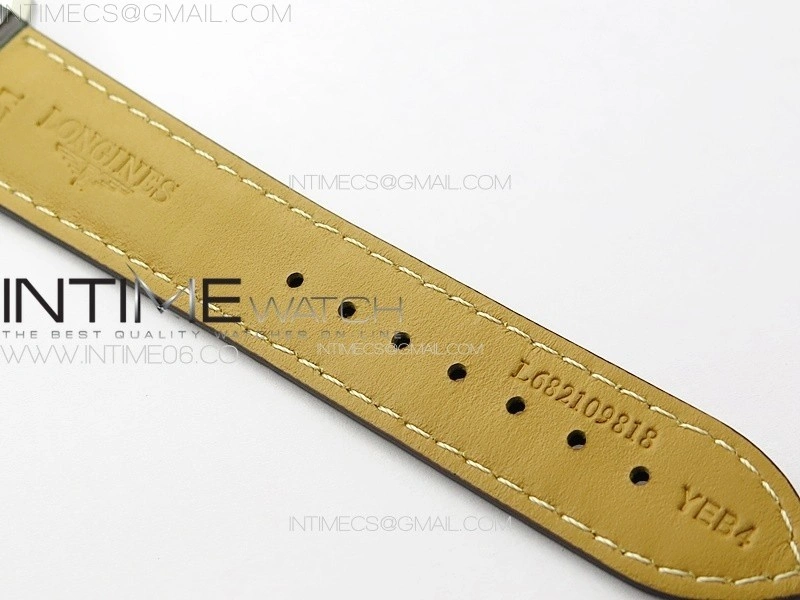 Master Moonphase SS APSF 1:1 Best Edition White Diamonds Dial on Brown Leather Strap AL899