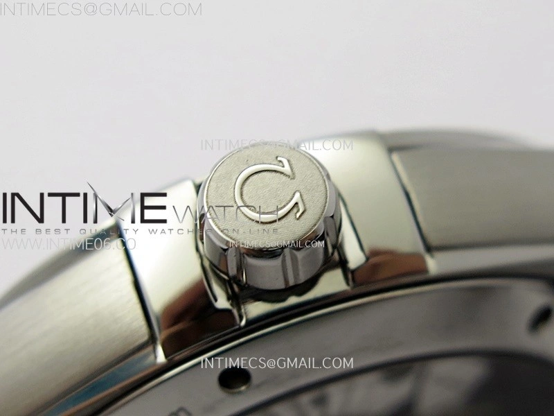 Constellation 39mm SS VSF 1:1 Best Edition Black Dial on Black Leather Strap A8800