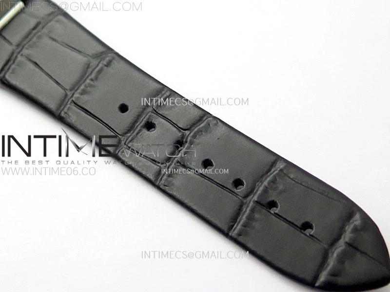 Constellation 39mm SS VSF 1:1 Best Edition Black Dial on Black Leather Strap A8800