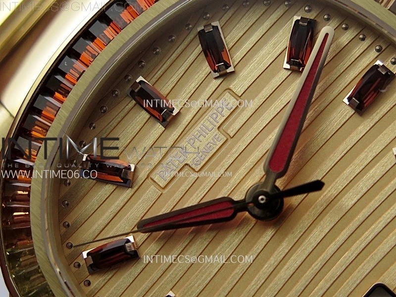 Nautilus 7118 1300R-001 Color Diamonds Bezel RG PPF 1:1 Best Edition RG Dial on RG Bracelet A324 Super Clone