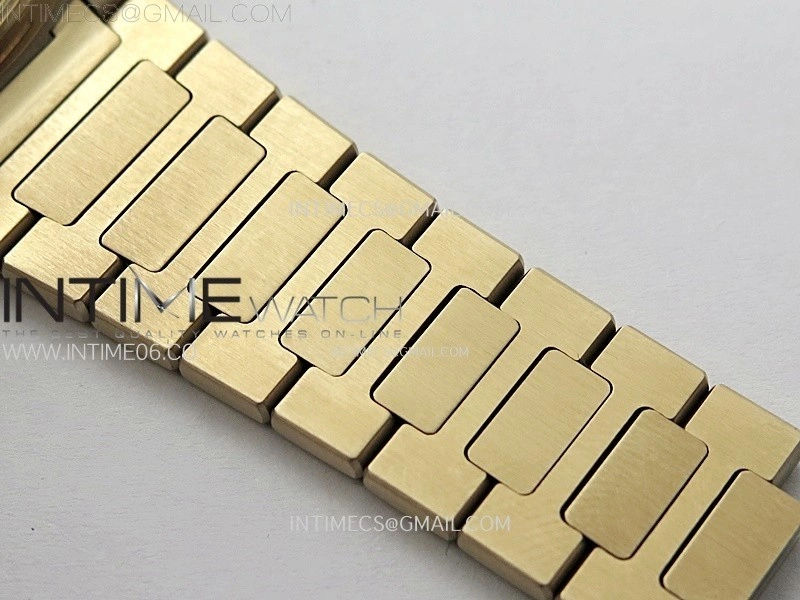 Nautilus 7118 1300R-001 Color Diamonds Bezel RG PPF 1:1 Best Edition RG Dial on RG Bracelet A324 Super Clone