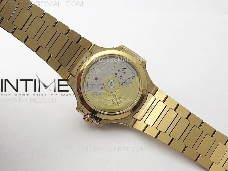 Nautilus 7118 1300R-001 Color Diamonds Bezel RG PPF 1:1 Best Edition RG Dial on RG Bracelet A324 Super Clone