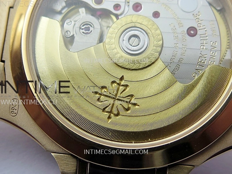 Nautilus 7118 1300R-001 Color Diamonds Bezel RG PPF 1:1 Best Edition RG Dial on RG Bracelet A324 Super Clone