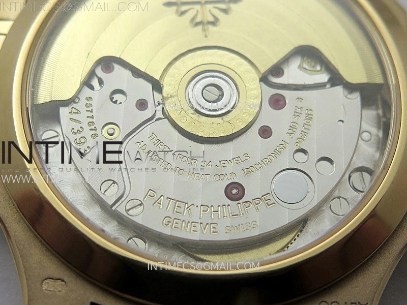 Nautilus 7118 1300R-001 Color Diamonds Bezel RG PPF 1:1 Best Edition RG Dial on RG Bracelet A324 Super Clone