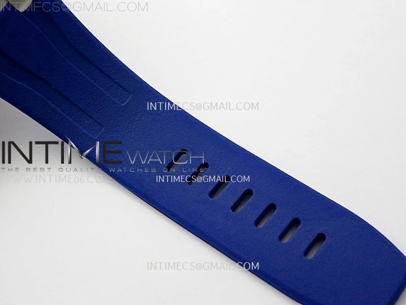 Royal Oak Offshore 44mm SS TKF 1:1 Best Edition Blue Yellow Dial on Blue Yellow Rubber Strap A3126