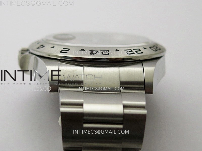 Explorer II 42mm 226570 904L SS QF 1:1 Best Edition White Dial on Bracelet SH3285 CHS