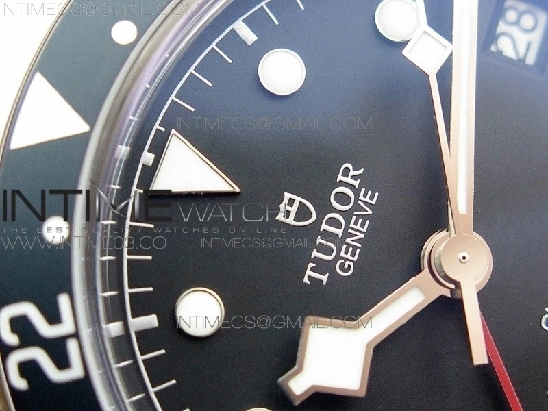 Black Bay GMT Baselworld 2018 Pepsi Blue Red Bezel ZF 1:1 Best Edition Black Dial on SS Bracelet A2836