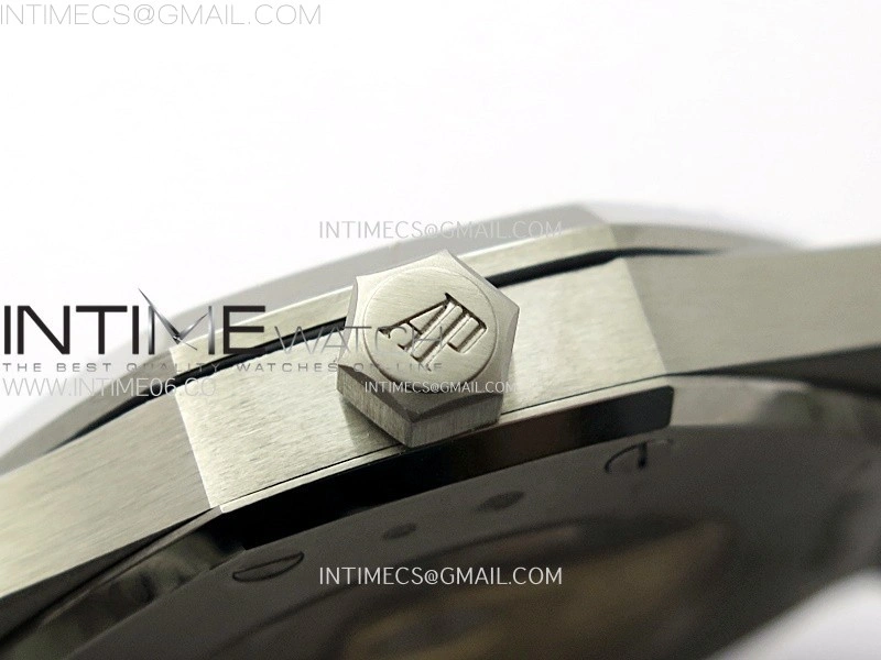 Royal Oak 41mm 15410 Frosted SS ZF 1:1 Best Edition Blue Textured Dial on SS Bracelet SA3120 Super Clone