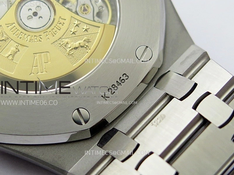 Royal Oak 41mm 15410 Frosted SS ZF 1:1 Best Edition Blue Textured Dial on SS Bracelet SA3120 Super Clone