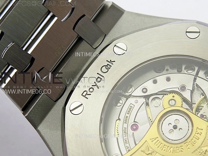 Royal Oak 41mm 15410 Frosted SS ZF 1:1 Best Edition Blue Textured Dial on SS Bracelet SA3120 Super Clone