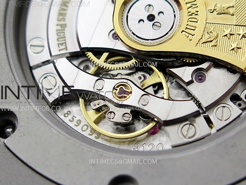 Royal Oak 41mm 15410 Frosted SS ZF 1:1 Best Edition Blue Textured Dial on SS Bracelet SA3120 Super Clone