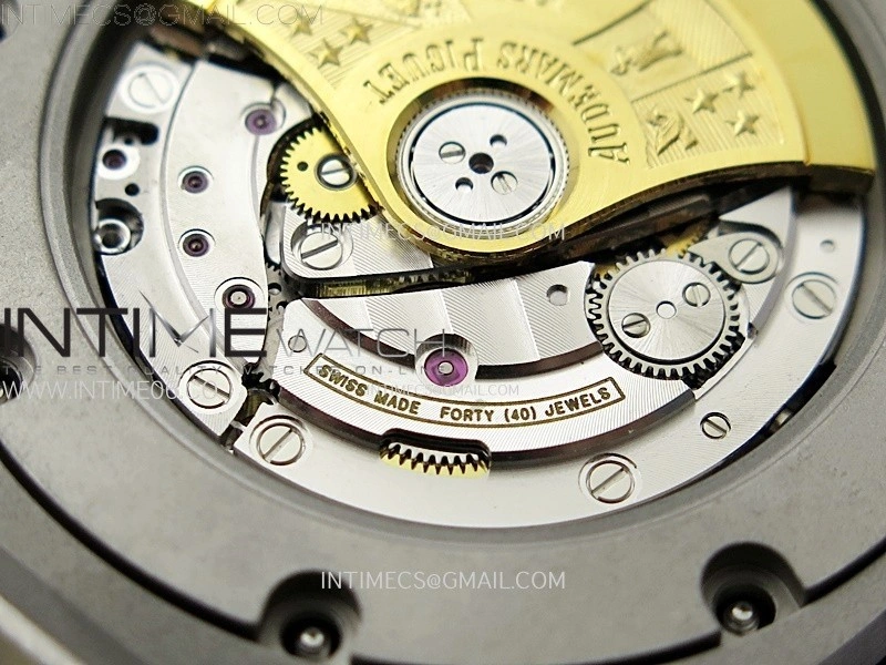 Royal Oak 41mm 15410 Frosted SS ZF 1:1 Best Edition Blue Textured Dial on SS Bracelet SA3120 Super Clone