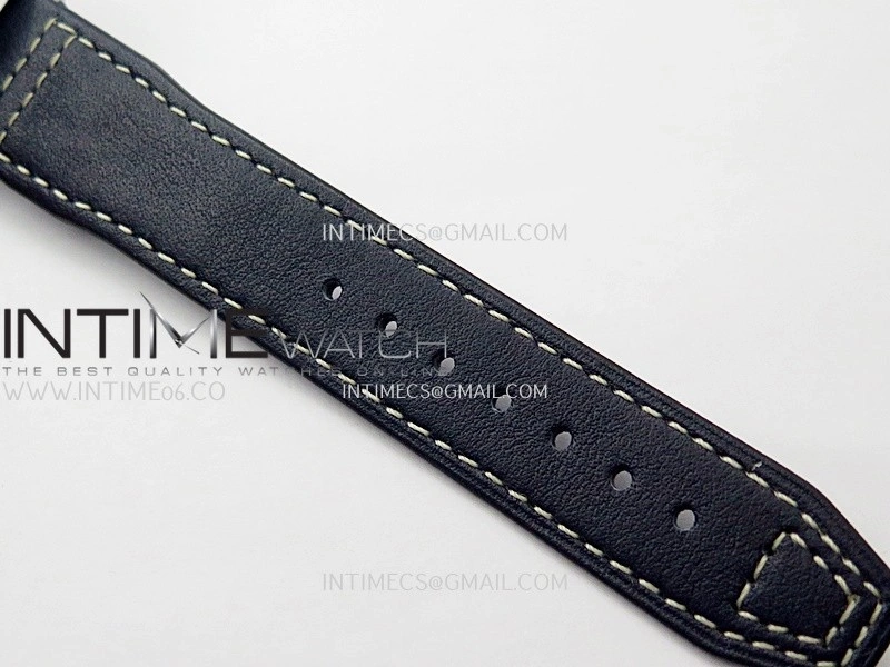Pilot Watch IW388111 SS APSF 1:1 Best Edition Blue Dial On Blue Leather Strap A69385