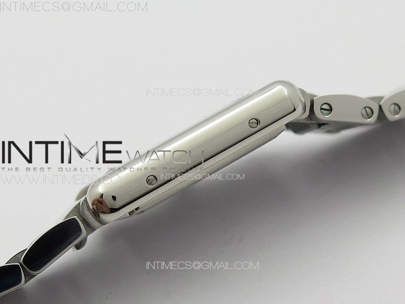 Tank Louis Ladies 22mm SS 8848F 1:1 Best Edition White Dial on SS Bracelet Ronda Quartz