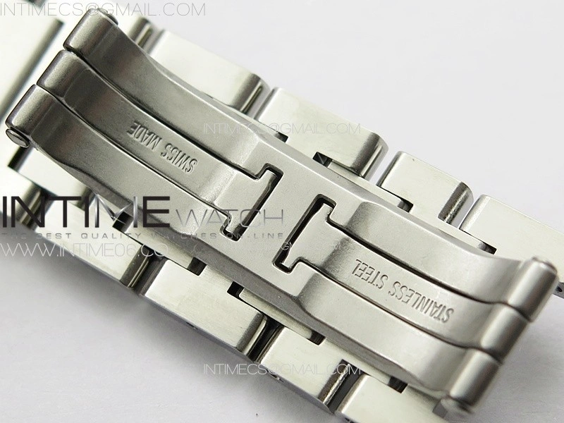 Tank Louis Ladies 25mm SS 8848F 1:1 Best Edition White Dial on SS Bracelet Ronda Quartz