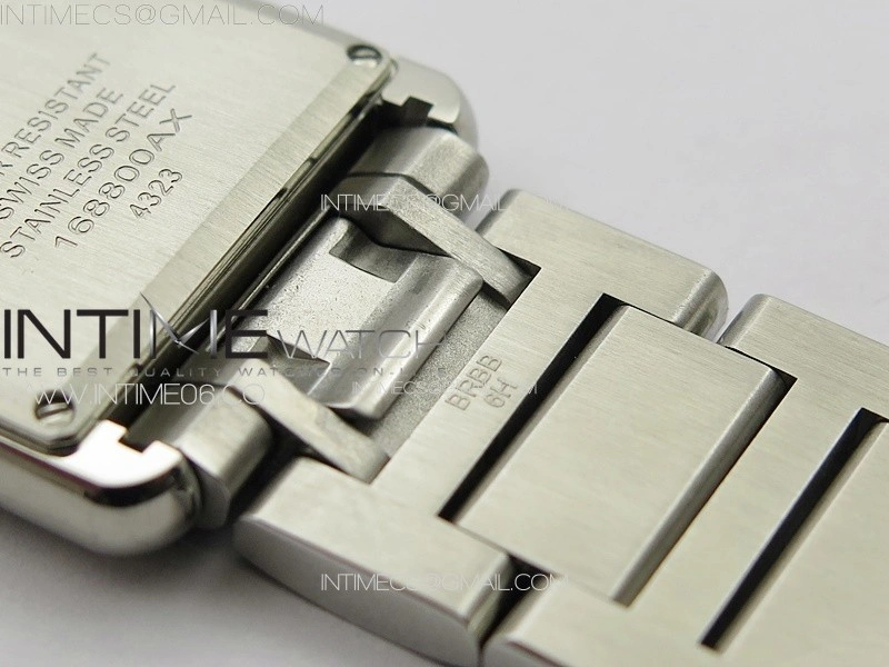 Tank Louis Ladies 25mm SS 8848F 1:1 Best Edition White Dial on SS Bracelet Ronda Quartz