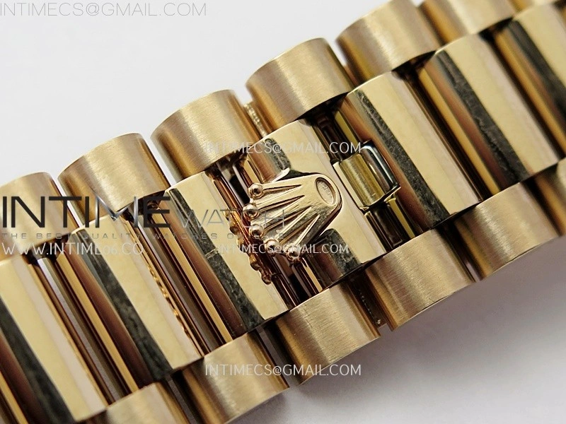 Daydate 128235 36mm Colour Jigsaw Puzzle RG QHF Best Edition Orange Dial on RG President Bracelet A2834
