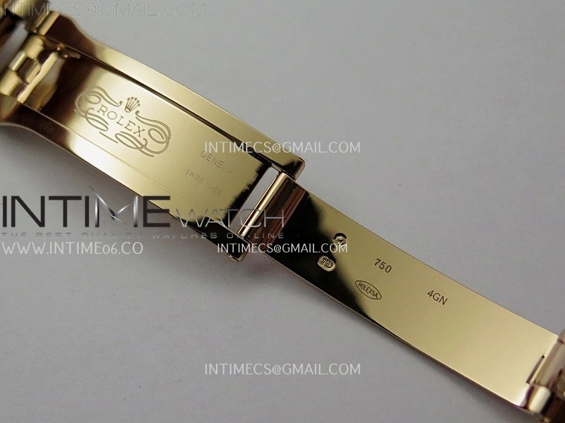 Daydate 128235 36mm Colour Jigsaw Puzzle RG QHF Best Edition Orange Dial on RG President Bracelet A2834