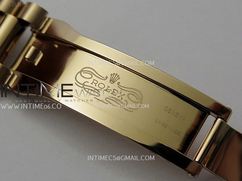 Daydate 128235 36mm Colour Jigsaw Puzzle RG QHF Best Edition Orange Dial on RG President Bracelet A2834
