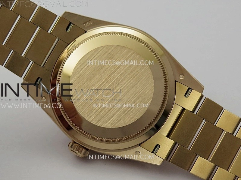 Daydate 128235 36mm Colour Jigsaw Puzzle RG QHF Best Edition Orange Dial on RG President Bracelet A2834