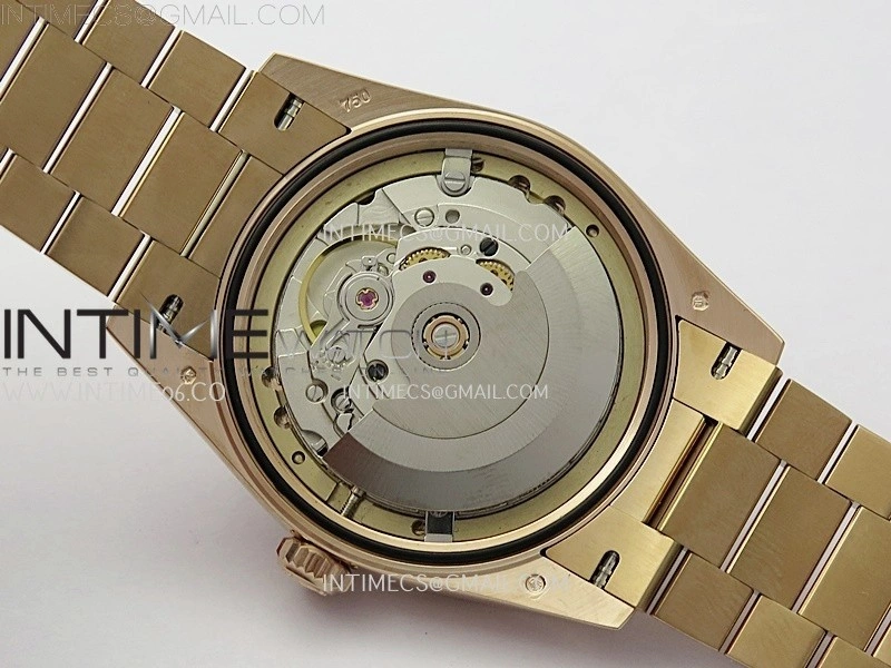 Daydate 128235 36mm Colour Jigsaw Puzzle RG QHF Best Edition Orange Dial on RG President Bracelet A2834