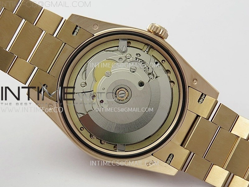 Daydate 128235 36mm Colour Jigsaw Puzzle RG QHF Best Edition Orange Dial on RG President Bracelet A2834