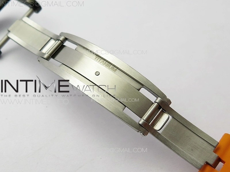 RM027-03 Real Tourbillon RMF Best Edition Orange Red Carbon Skeleton Dial on Orange Rubber Strap