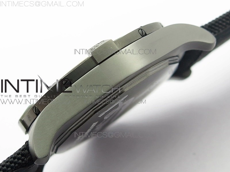 AVENGER Boutique Edition V17310 Ti DLC 1:1 Best Edition Black CF Dial on Nylon Strap A2824