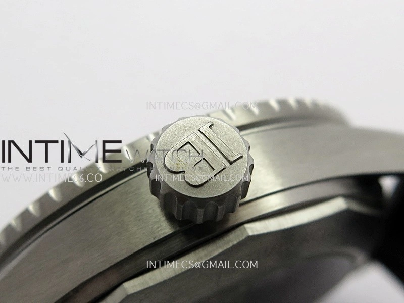 Fifty Fathoms Bathyscape Gray Ceramic Bezel SS GF 1:1 Best Edition Gray Dial On Black Nylon Strap A1315