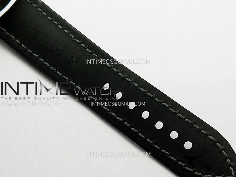 Fifty Fathoms Bathyscape Gray Ceramic Bezel SS GF 1:1 Best Edition Gray Dial On Black Nylon Strap A1315