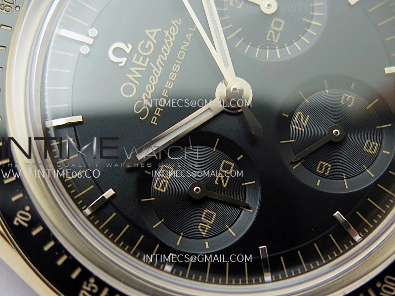 Speedmaster Professional RG N1F Best Edition Brown Dial On RG Bracelet Asian 3861
