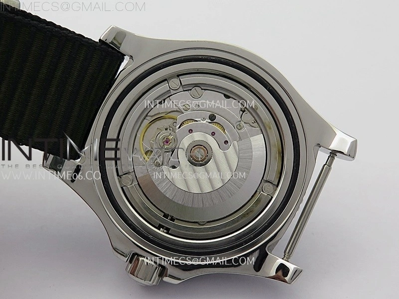 SuperOcean Automatic 46mm TF 1:1 Best Edition Green Dial on Black Nylon Strap A2824