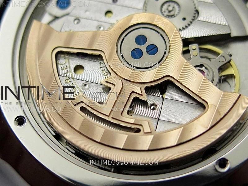 Master Ultra Thin Perpetual Calendar SS J Factory Best Edition Black Dial on Black Leather Strap A868