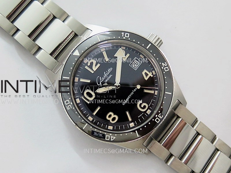Spezialist SeaQ 39mm SS RXW 1:1 Best Edition Black Dial On SS Bracelet Swiss SW200