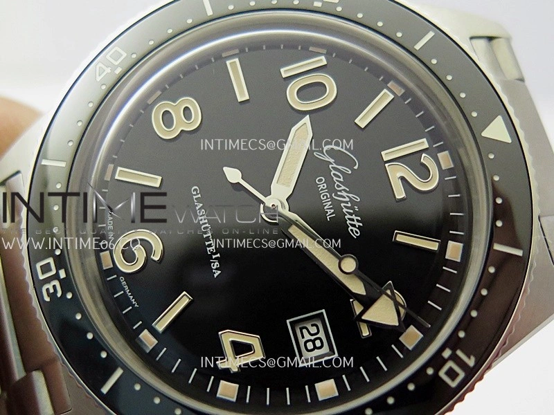 Spezialist SeaQ 39mm SS RXW 1:1 Best Edition Black Dial On SS Bracelet Swiss SW200
