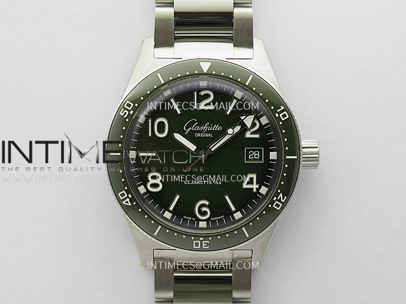 Spezialist SeaQ 39mm SS RXW 1:1 Best Edition Green Dial On SS Bracelet Swiss SW200