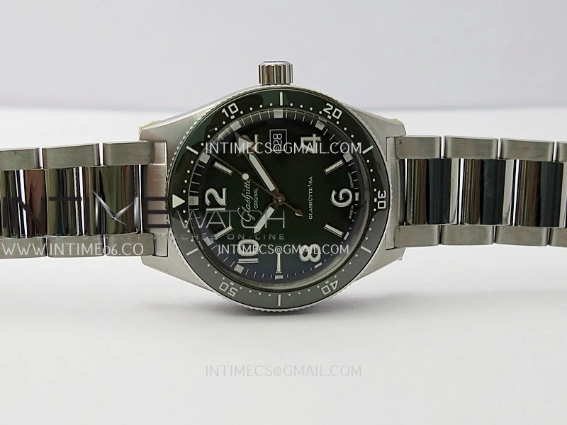 Spezialist SeaQ 39mm SS RXW 1:1 Best Edition Green Dial On SS Bracelet Swiss SW200