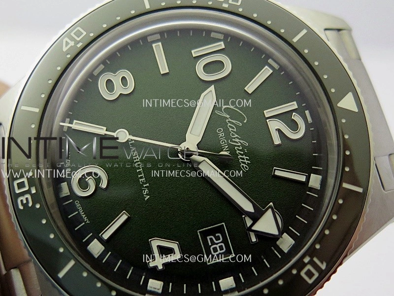 Spezialist SeaQ 39mm SS RXW 1:1 Best Edition Green Dial On SS Bracelet Swiss SW200