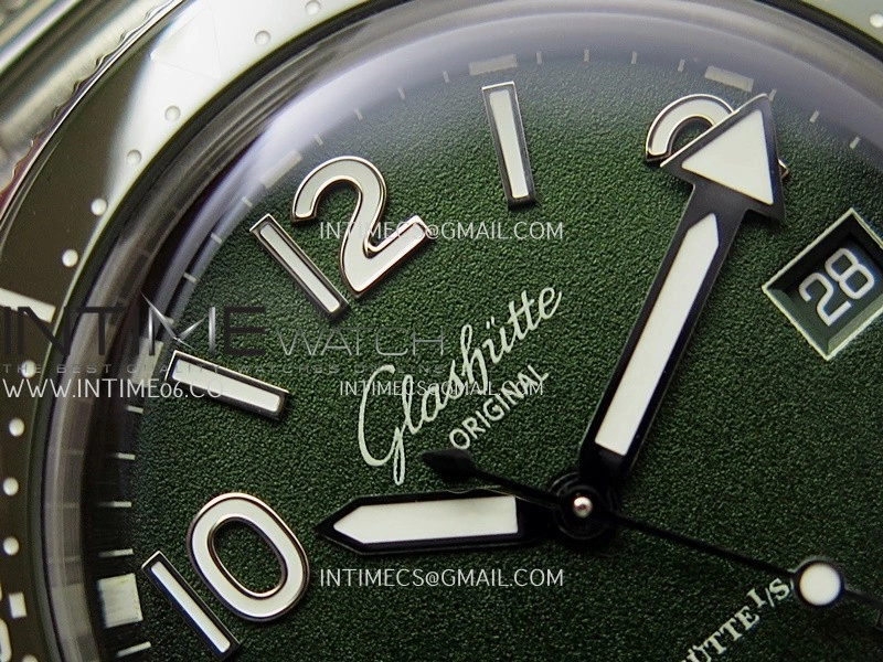 Spezialist SeaQ 39mm SS RXW 1:1 Best Edition Green Dial On SS Bracelet Swiss SW200