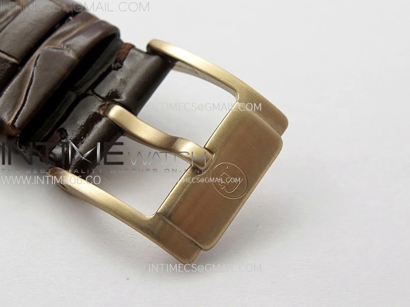 Tonda pf RG VRF Best Eidtion Ivory Dial Rose Gold Handset on Brown Leather Strap PF331