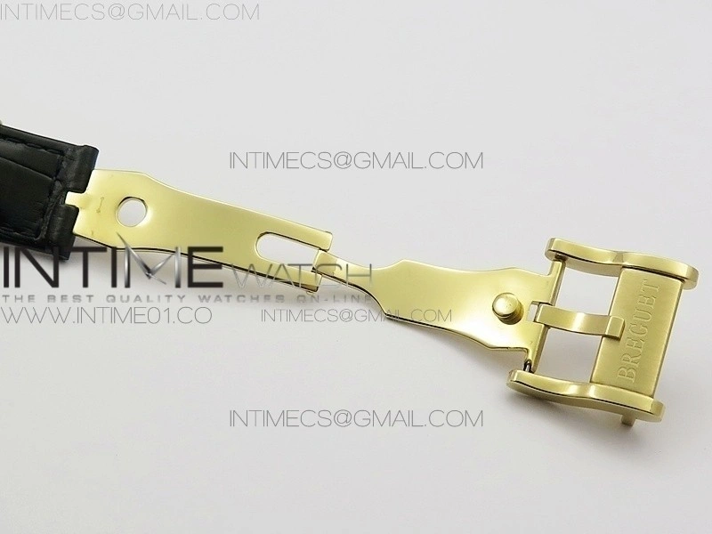 BG 9087BB Moonphase YG 1:1 Best Edition White Dial Diamond Bezel on Black Leather Strap Cal.770