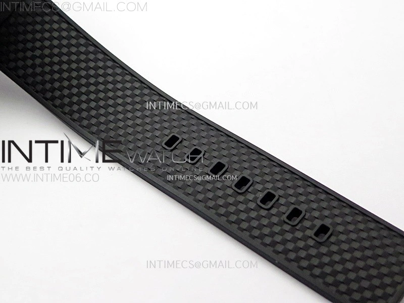 Aquatimer IW376803 SS APSF 1:1 Best Edition Black Dial on Black Rubber Strap A7750