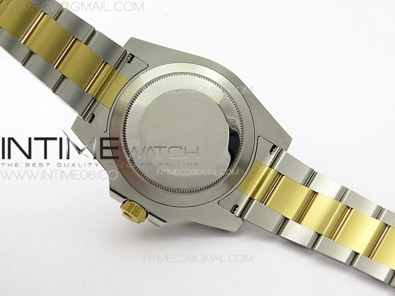 Submariner 116613LN 904L SS YG Case NTF 1:1 Best Edition Black Dial On 904L Bracelet SA3135